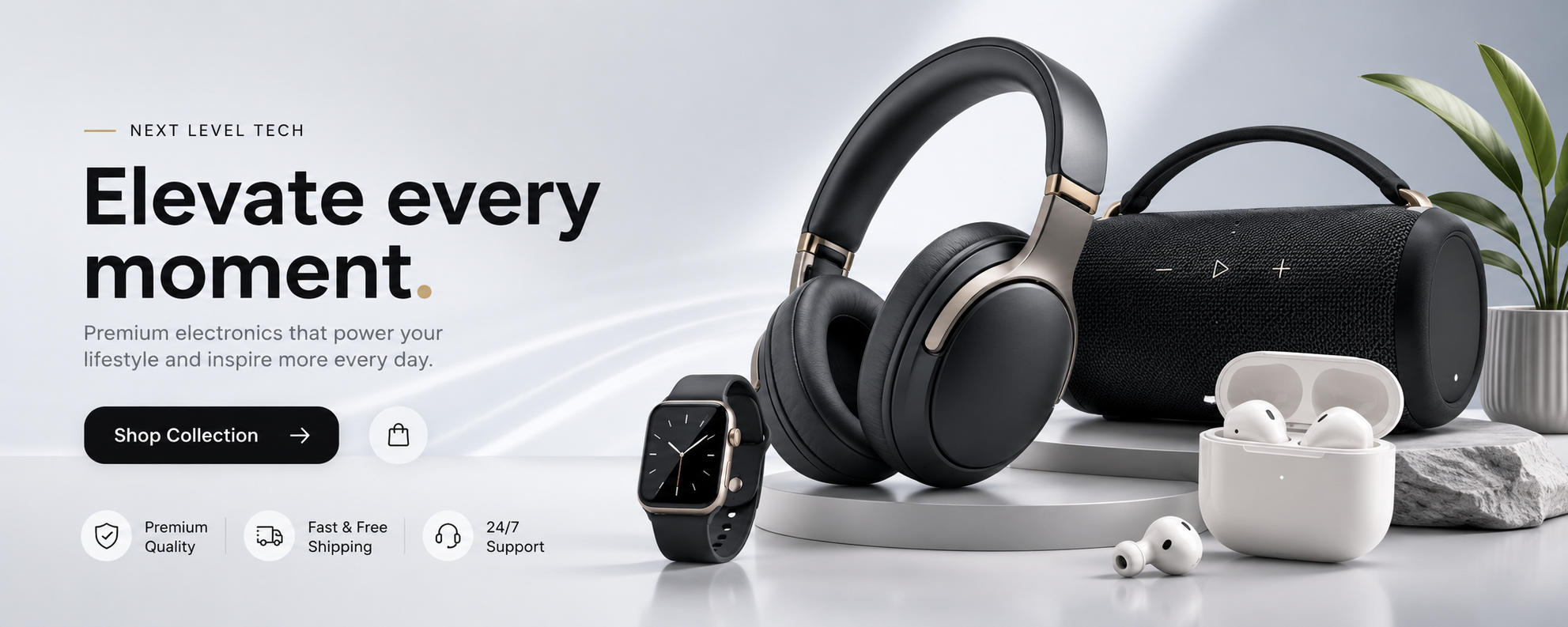 Elevate every moment. Premium electronics that power your lifestyle and inspire more every day.